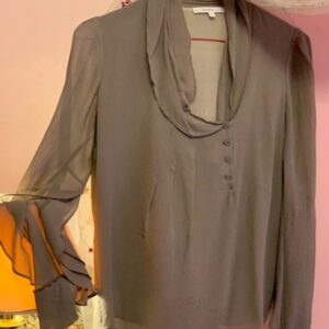 Tops 41 Elegant Beige Muslin Top (36-38).